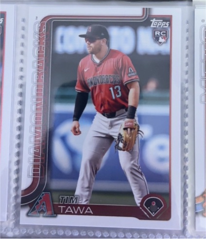2025 Topps Update #US287 Tim Tawa — front