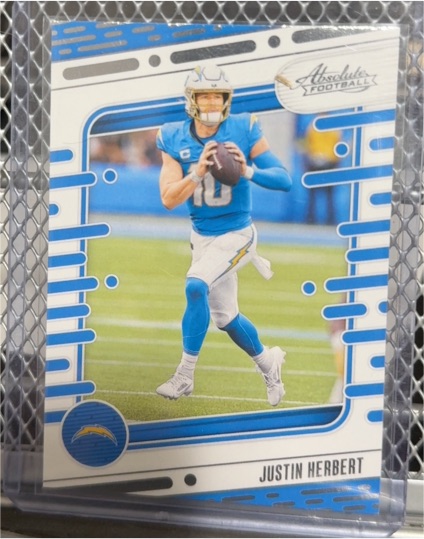 2024 Panini Absolute #57 Justin Herbert — front