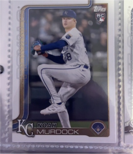 2025 Topps Update #US134 Noah Murdock — front