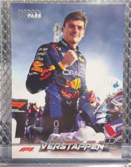 2024 Topps Paddock Pass Formula 1 #51 Max Verstappen — front