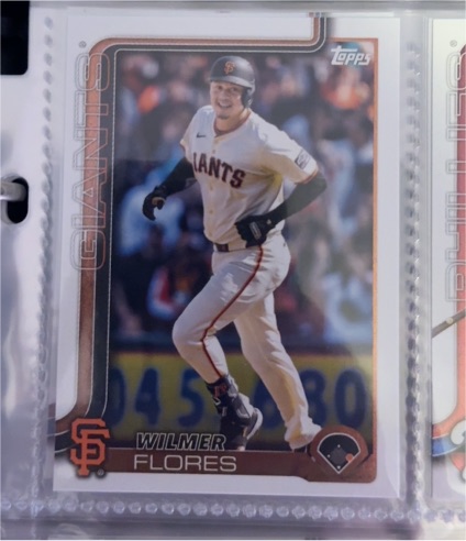 2025 Topps Update #US160 Wilmer Flores — front