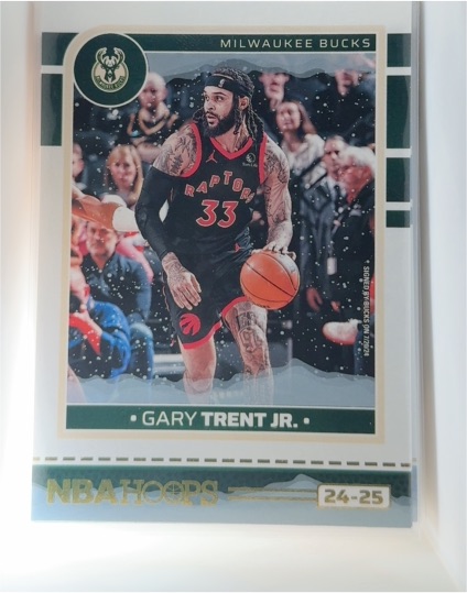 2024-25 Panini NBA Hoops Winter #118 Gary Trent Jr. — front