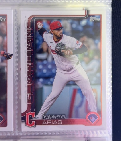 2025 Topps Update #US206 Gabriel Arias — front