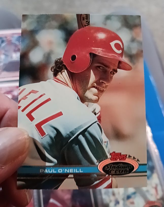1991 Topps Stadium Club #218 Paul O'Neill — front