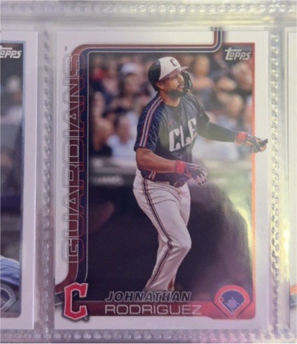 2025 Topps Update Series #US142 Johnathan Rodriguez — front