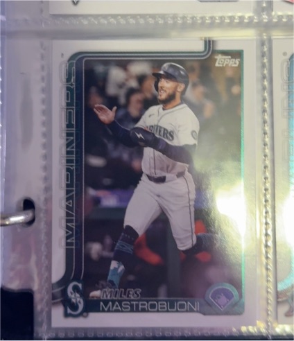 2025 Topps Update #US313 Miles Mastrobuoni — front