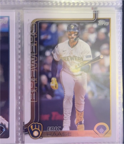 2025 Topps #unknown Eric Haase — front