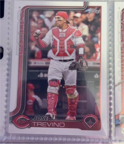 2025 Topps Chrome Update #USC2 Jose Trevino — front