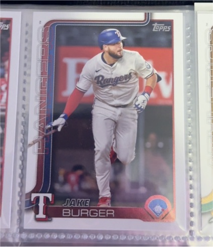 2025 Topps Update #US98 Jake Burger — front