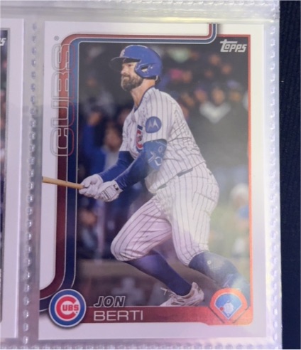 2025 Topps Update #US139 Jon Berti — front