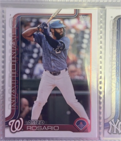2025 Topps Update Series #US322 Amed Rosario — front