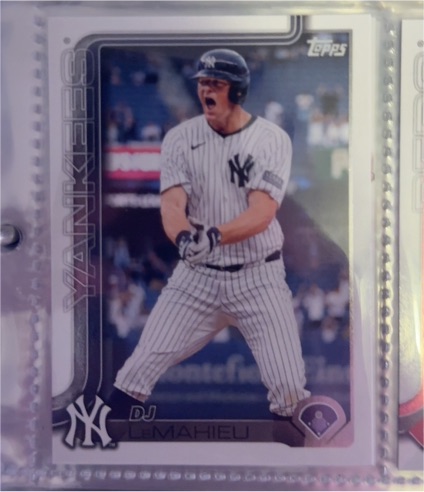2025 Topps Series 2 #697 D.J. LeMahieu — front