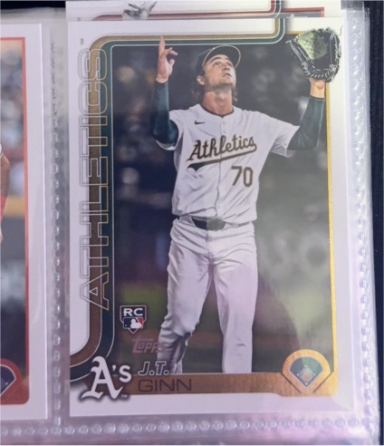 2025 Topps Series 2 #465 J.T. Ginn — front