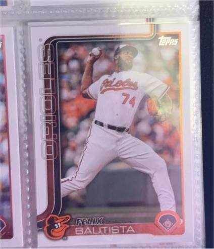 2025 Topps Series 1 #74 Felix Bautista — front