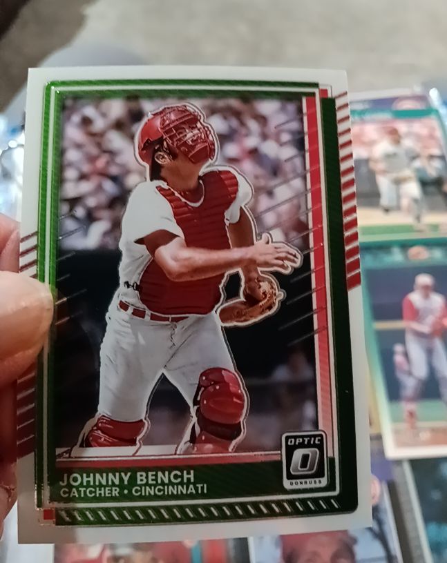2025 Panini Donruss Optic #46 Johnny Bench — front