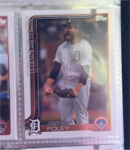 2025 Topps Series 2 #410 Jason Foley — front