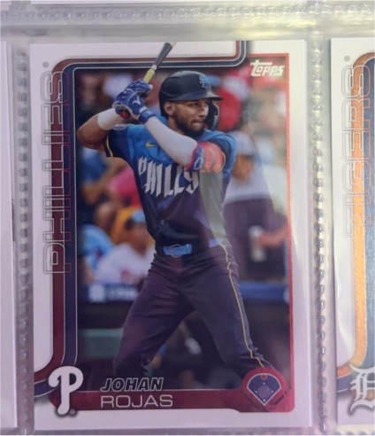 2025 Topps Series 2 #469 Johan Rojas — front