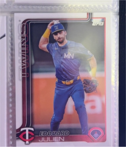 2025 Topps Series 1 #176 Edouard Julien — front