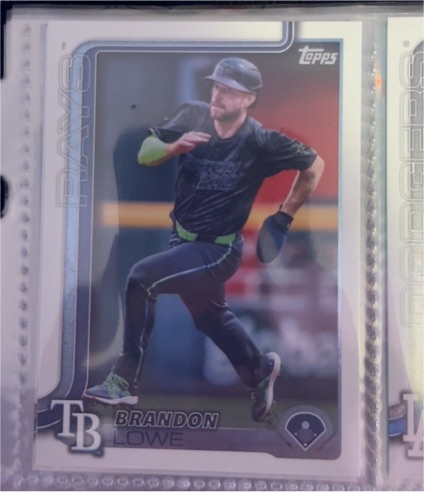 2025 Topps Series 1 #153 Brandon Lowe — front