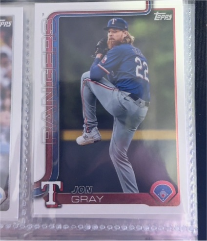 2025 Topps Series 1 #62 Jon Gray — front