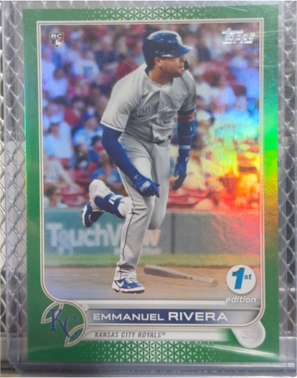 2022 Topps Series 1 1st Edition #18 Emmanuel Rivera — front