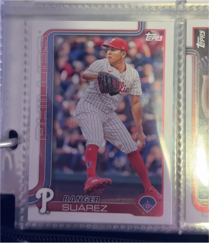 2025 Topps Series 1 #56 Ranger Suarez — front