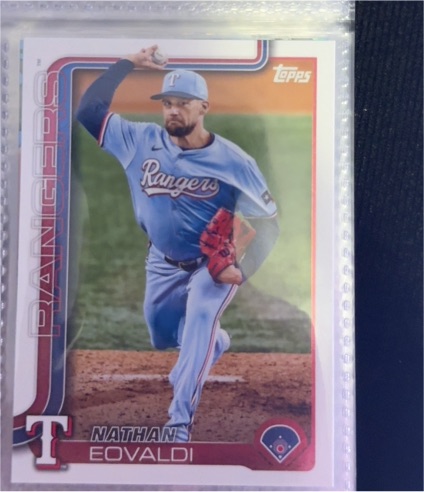 2025 Topps Series 1 #130 Nathan Eovaldi — front