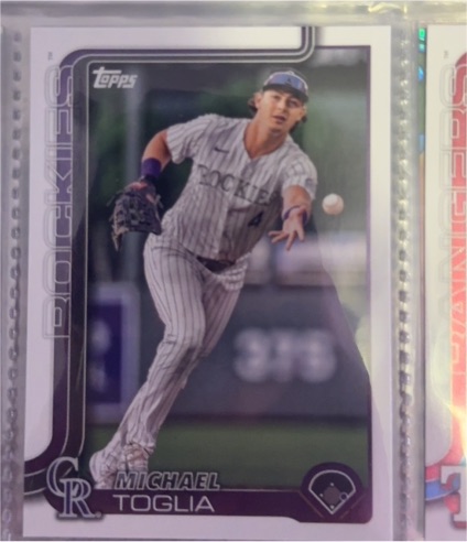 2025 Topps Series 1 #48 Michael Toglia — front