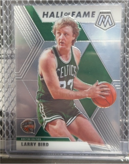 2019-20 Panini Mosaic #290 Larry Bird — front