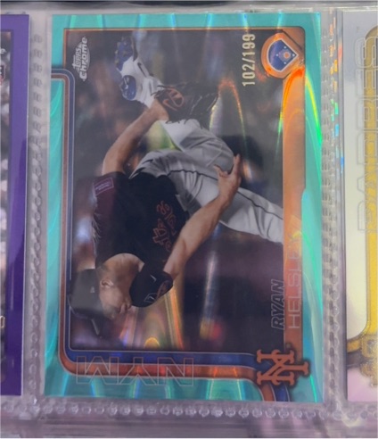 2025 Topps Chrome Update #USC12 Ryan Helsley — front