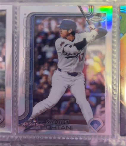 2025 Topps Chrome Update #ASGC-18 Shohei Ohtani All Star Game — front