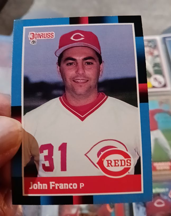 1988 Donruss #123 John Franco — front