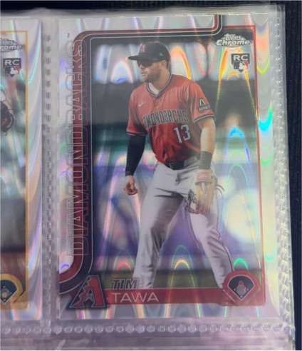 2025 Topps Chrome Update #USC104 Tim Tawa — front