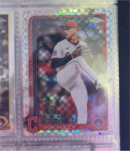 2025 Topps Chrome Update #USC119 Doug Nikhazy — front
