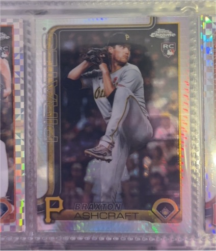 2025 Topps Chrome Update #USC142 Braxton Ashcraft — front