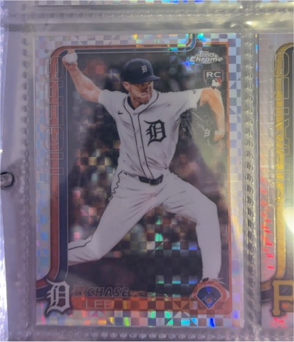 2025 Topps Chrome Update #USC43 Chase Lee — front