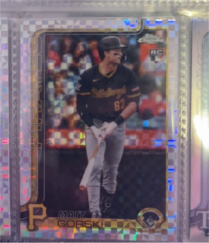 2025 Topps Chrome Update #USC99 Matt Gorski — front