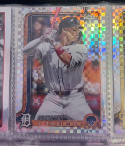 2025 Topps Chrome #494 Spencer Torkelson — front