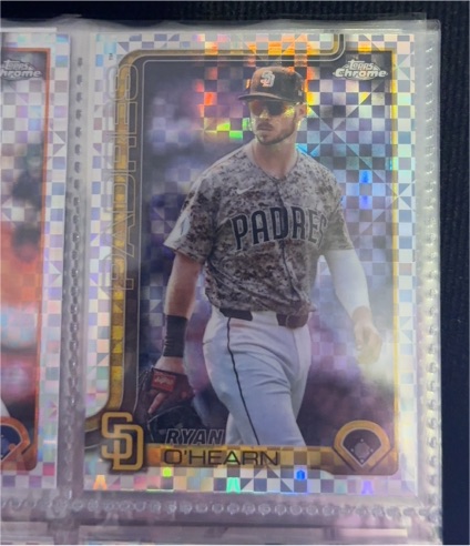 2025 Topps Chrome Update #USC71 Ryan O'Hearn — front