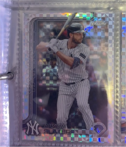2025 Topps Chrome Update #USC137 Austin Slater — front