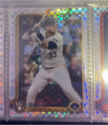 2025 Topps Chrome Update #USC122 Danny Jansen — front