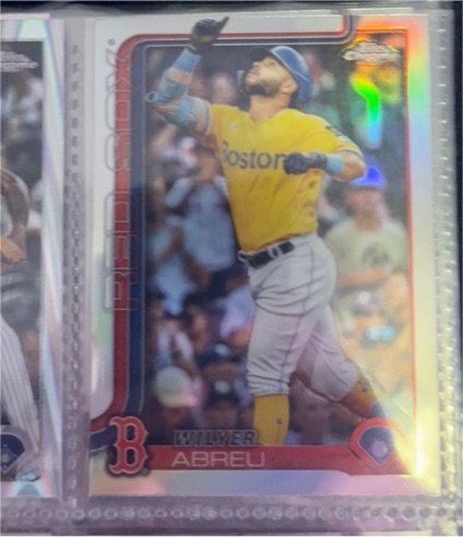 2025 Topps Chrome Update #USC118 Wilyer Abreu — front