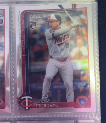 2025 Topps Chrome Update #USC41 Alan Roden — front