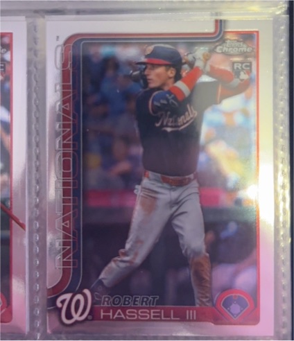 2025 Topps Chrome Update #USC154 Robert Hassell III — front