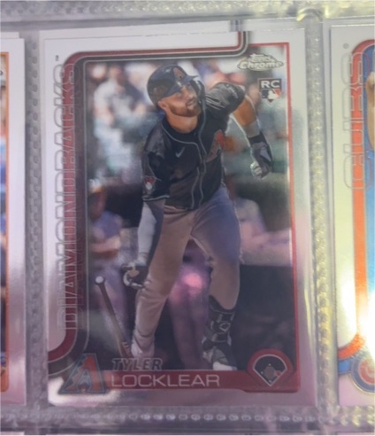2025 Topps Chrome Update #USC80 Tyler Locklear — front