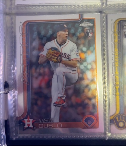 2025 Topps Chrome Update #USC107 Ryan Gusto — front