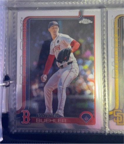2025 Topps Chrome Update #USC55 Walker Buehler — front