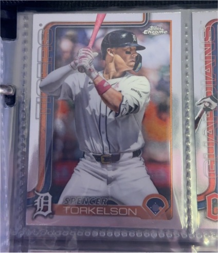 2025 Topps Chrome Update #USC27 Spencer Torkelson — front