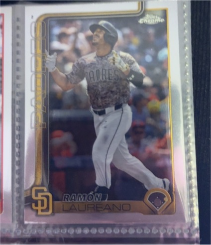 2025 Topps Chrome Update #USC144 Ramón Laureano — front