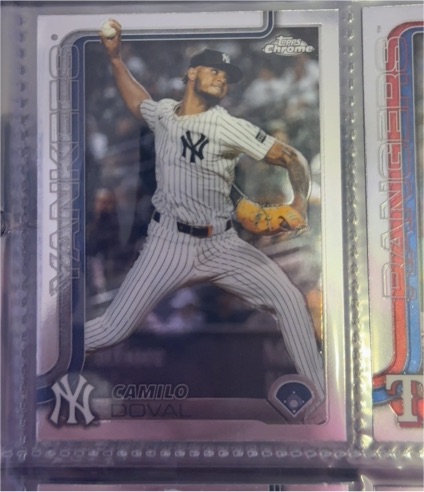 2025 Topps Chrome Update #USC152 Camilo Doval — front